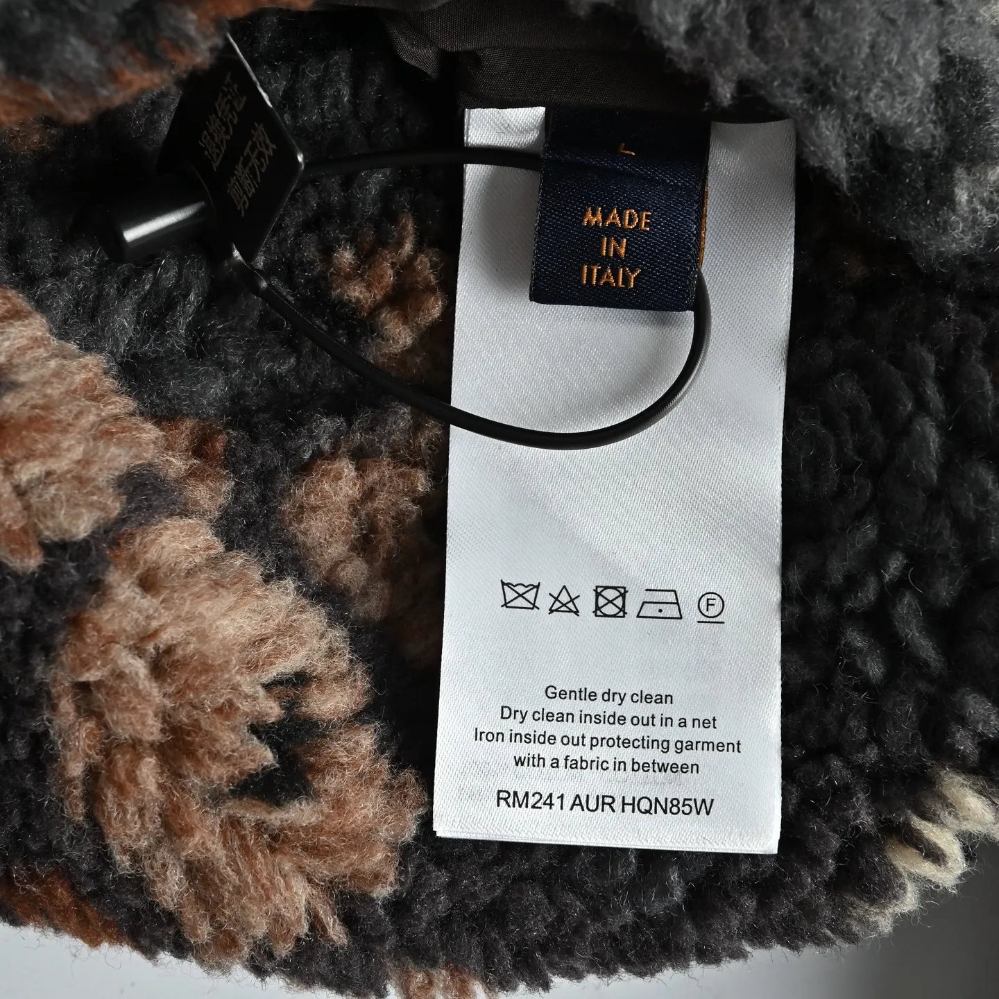 Louis Vuitton/Louis Vuitton reversible lambswool jacket